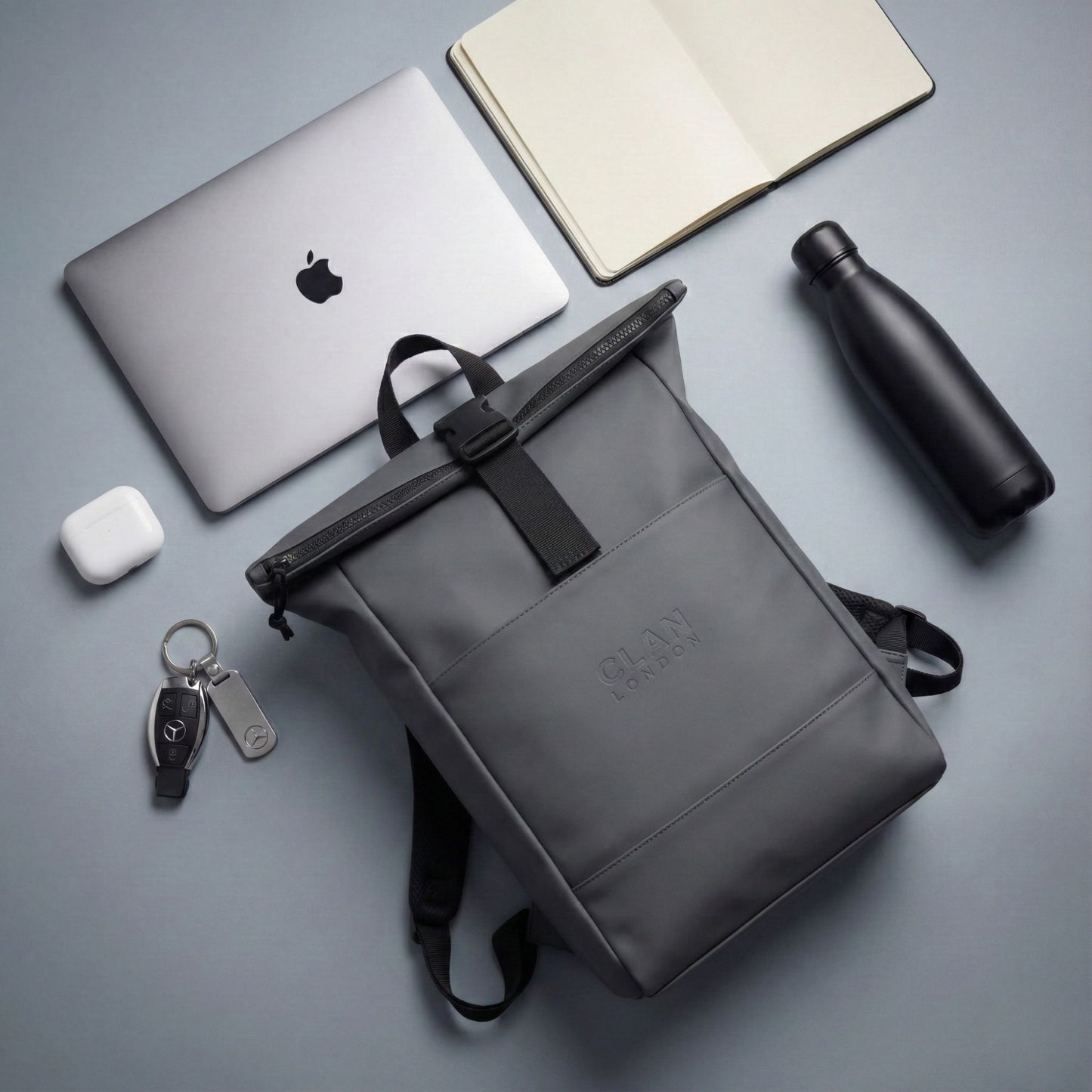 Piccadilly Backpack - Slate Grey