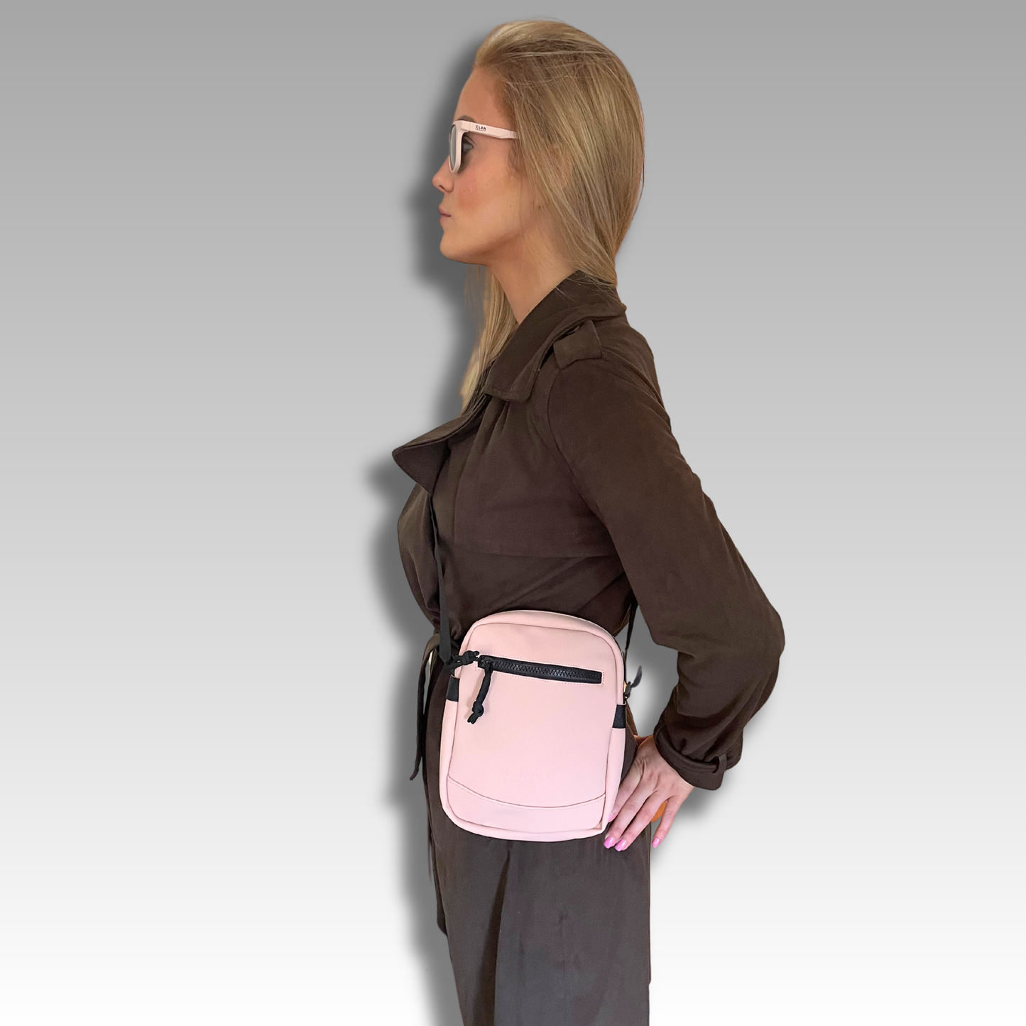 Euston Crossbody - Soft Pink