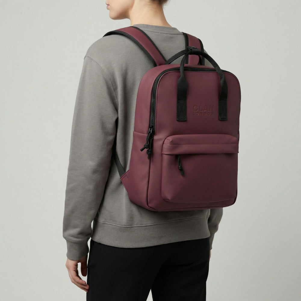 Hackney Backpack - Burgundy