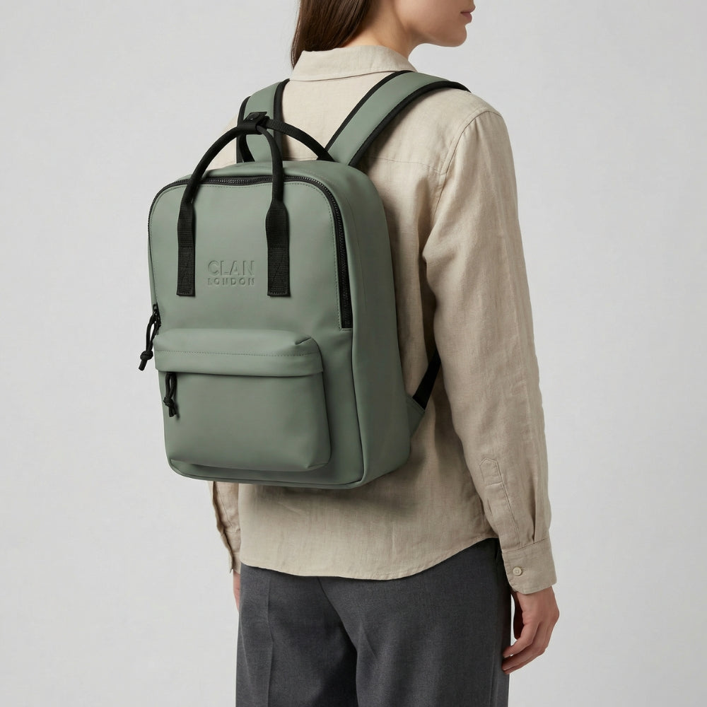 Hackney Backpack - Khaki Green