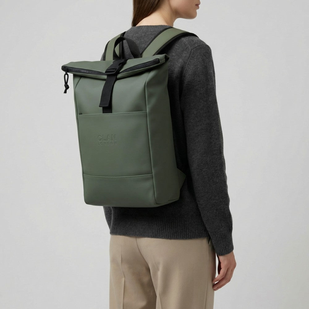 Piccadilly Backpack - Khaki Green