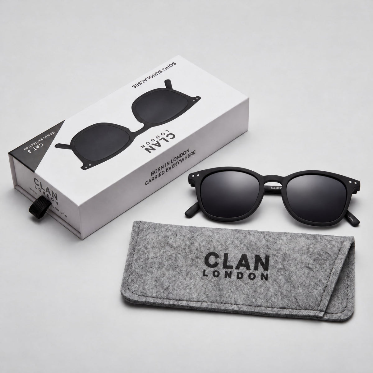 Soho Sunglasses - Obsidian